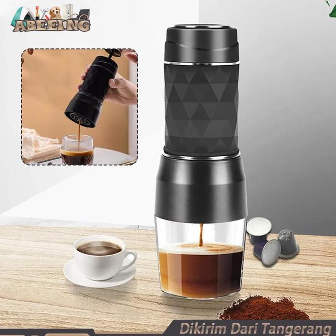 WINTURY Espresso Coffee Maker Mini Espresso Maker Espresso Portable