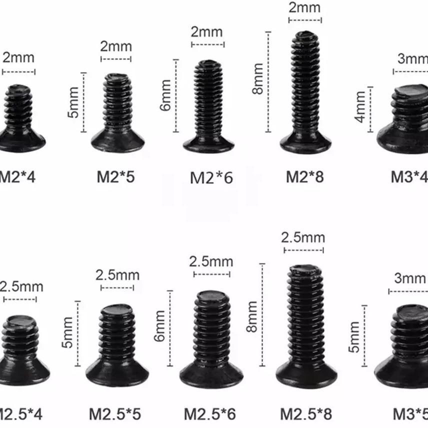 500Pcs Baut Asus Laptop Screws Notebook