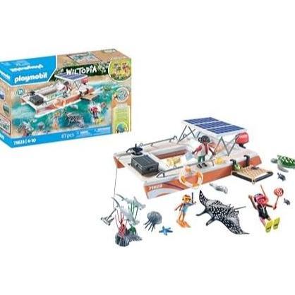 Playmobil Wiltopia: Coral Reef Examination Playset for Kids and Toddler