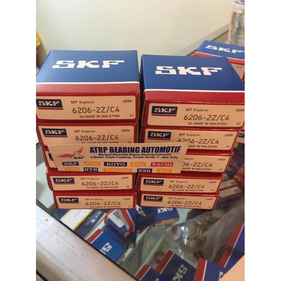 BALL BEARING 6206 2Z/C4 SKF