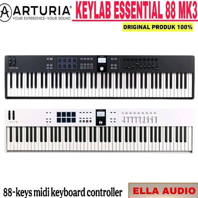 Arturia Keylab Essential 88 MK3 Keyboard Midi Controller 88-Keys