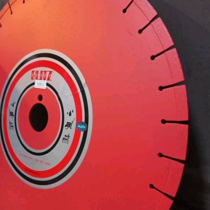 Diamond Cutting Blitz 20 Inch Concrete red-Pisau potong aspal beton