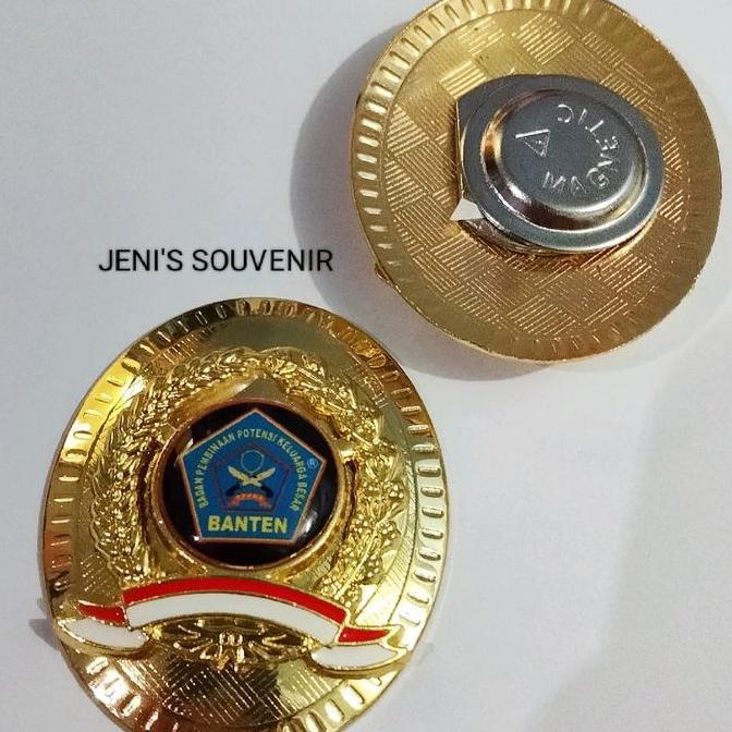 New  PIN BPPKB BANTEN MODEL OVAL - BROS BPPKB - LENCANA BPPKB