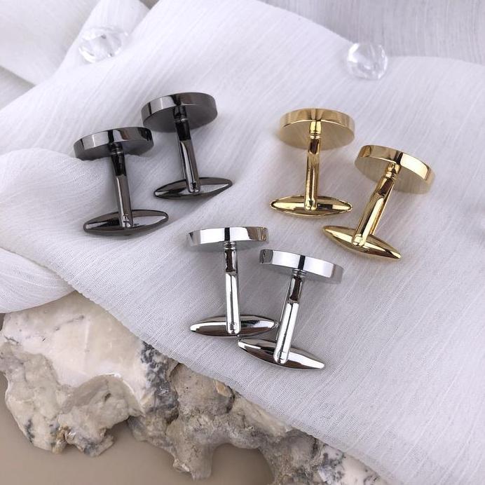 Cufflink Metal | Thobe Kabak | Istana Kancing Cuff Link