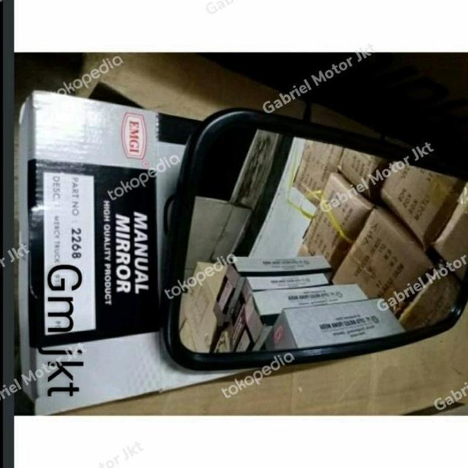 kaca spion mercy truk klem tiang 2268 emgi