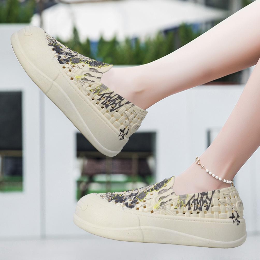 Super Deal Ruimo Sepatu Sneakers Slip-On Wanita Terbaru  Korean Style - 2180