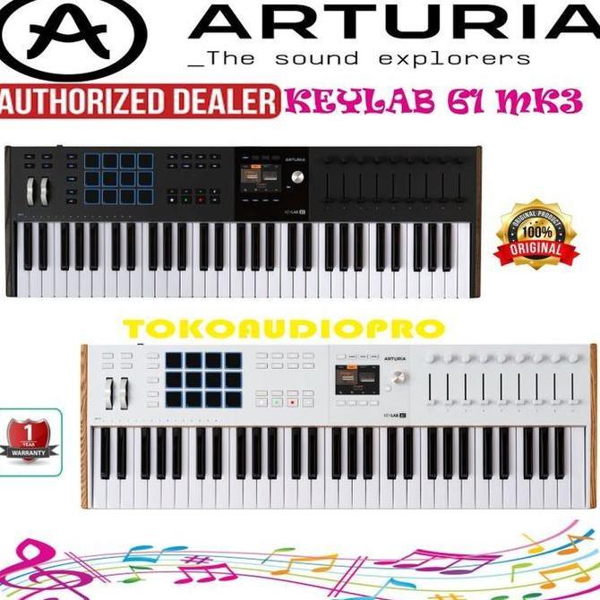 Ready  Arturia KeyLab 61 MkIII 61-key Keyboard Controller