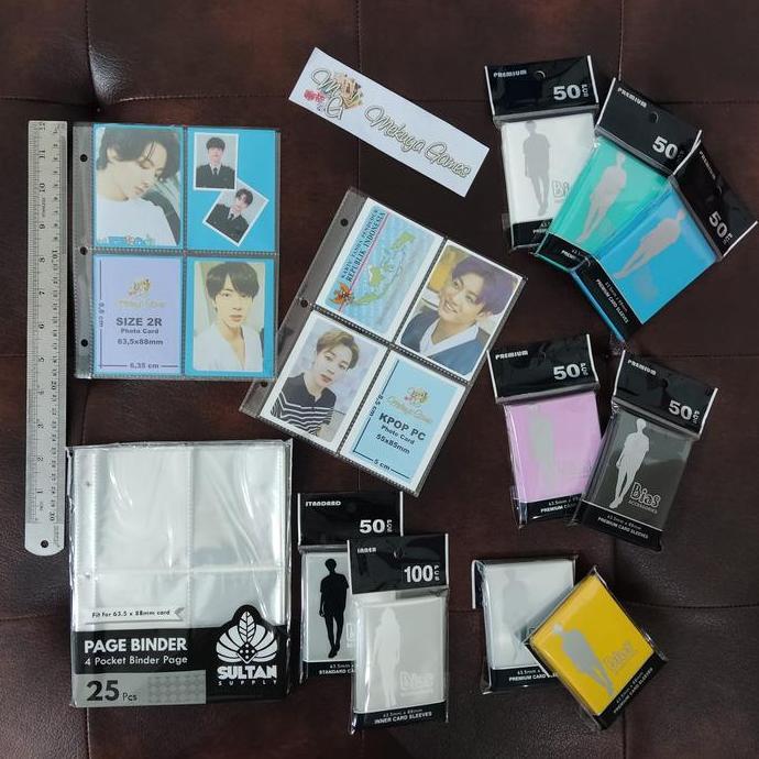 Sultan 8p A5 Sleeve 4p Page Binder 67x92mm 2R Pokemon Sport KPop Photo