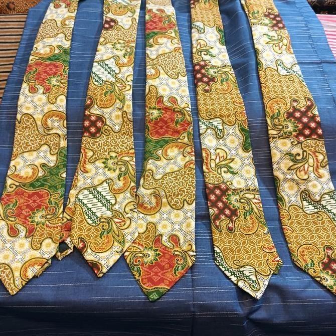 New  Dasi batik bahan sutra gift souvernir cowok
