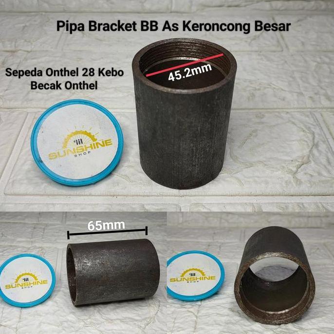 Pipa Rumah BB Bottom Bracket As Keroncong Besar Sepeda Onthel 28 Becak