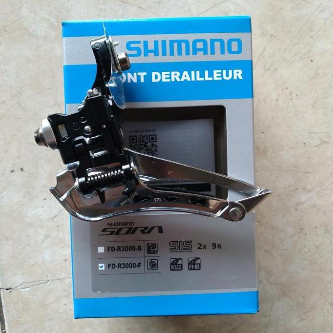 FD front derailleur shimano original SORA R3000 F braze on sepeda roadbike lipat