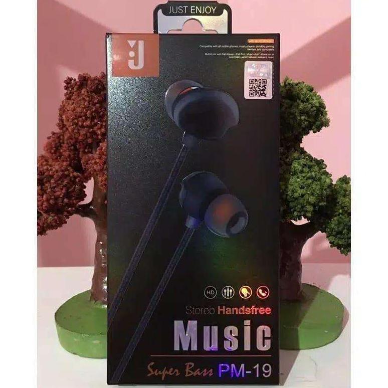 BIG PROMO Headset Earphone JBL PM-19 Extrabass Handset Handsfree Hf JBL PM-19 Extrabass Music