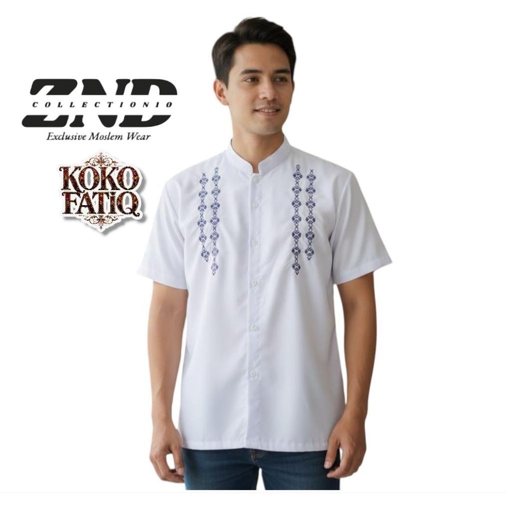 Value Pack Koko Putih Bordir,Koko Pria Dewasa,Koko Bordir Dewasa,Koko Pendek Bordir,Koko Putih Pende