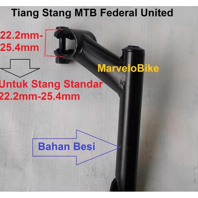 Ready Bango Tiang Stang Sepeda MTB Federal BMX Mini Fixie