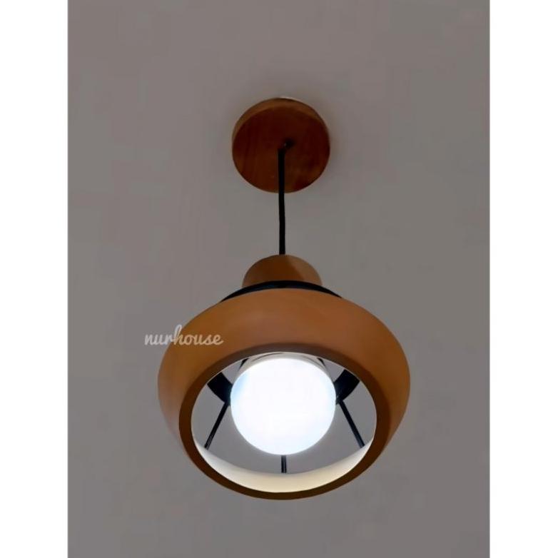 Discount Lampu Gantung  Kayu Hias Vintage Lampu Mini Bar Lampu Gantung Dapur Cafe  Wood
