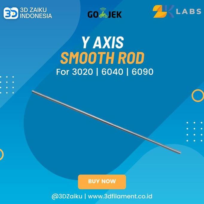 READY ZKLabs Laser CO2 Y Axis Smooth Rod 3020 6040 6090