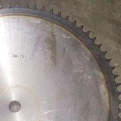 Ready Sprocket Single 50x75T Sprocket Singel 50-1x75T Sprocket Single RS50-1