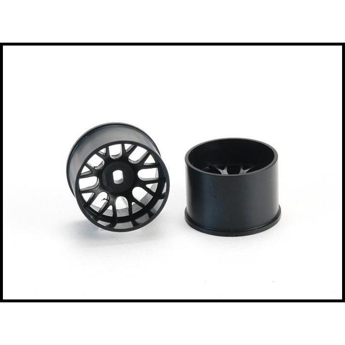 GRATIS ONGKIR 488BR14 MINI-Z AWD MACHINE CUT BBS REAR WHEEL R14 BLACK 
