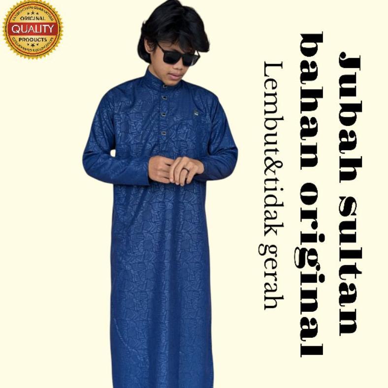 HOT PRODUCT JUBAH GAMIS PRIA SULTAN KATUN EMBOS PREMIUM
