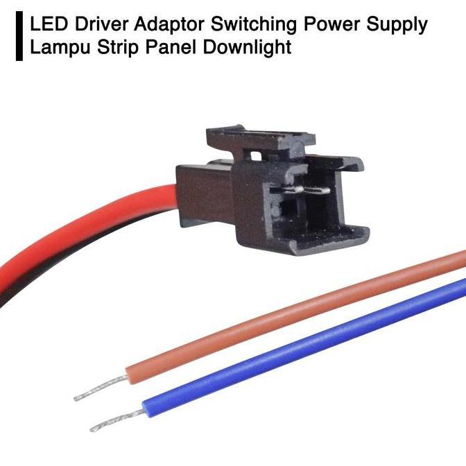 Leggero- Led Driver Adaptor Switching Power Supply Lampu Strip Panel Downlight 3W-25W Trafo Lampu Le