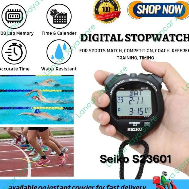 Pengukur Waktu Stopwatch Seiko S23601P