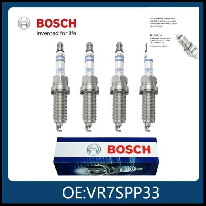 DISKON BUSI BOSCH VR7SPP33 DOUBLE PLATINUM GRAND LIVINA - LATIO - DATSUN GO 