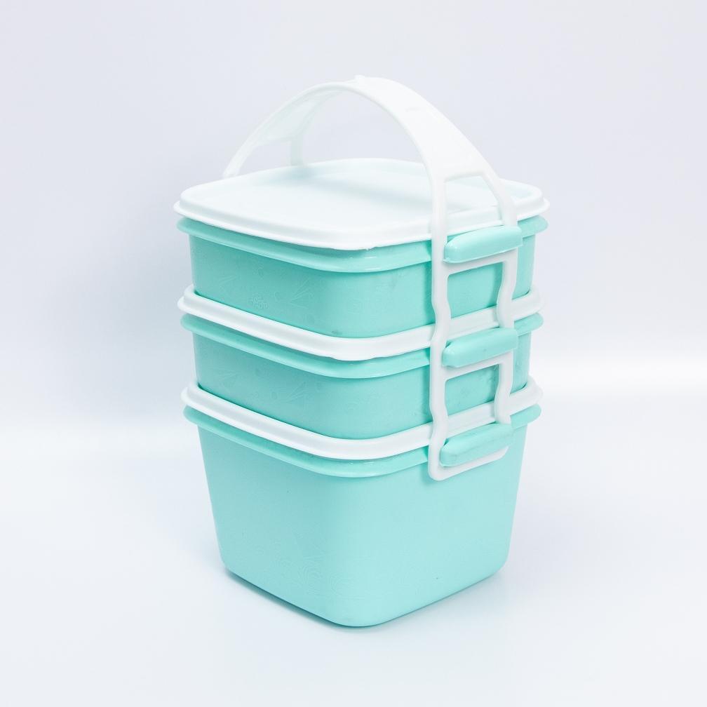 Hot Product Rantang Takuma Susun 3 Rtgs3 Plastik Pastel