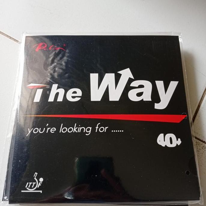 NEW KARET TENIS MEJA PALIO THE WAY 40+ ORIGINAL