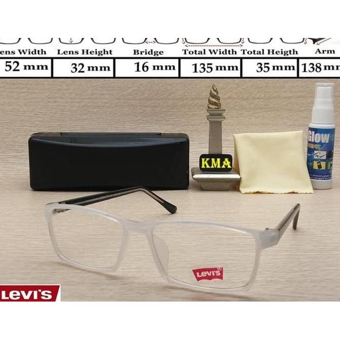 New kacamata LEVIS frame kacamata levis kacamata minus frame kotak levis murah