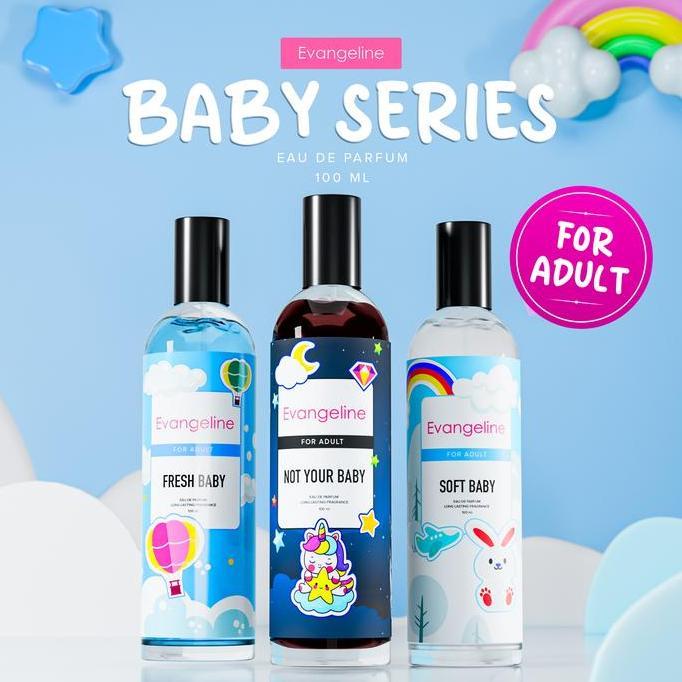 Profu- NewEvangeline Baby Series - Eau De Parfum 100 Ml | Parfum Wanita Wangi Baby