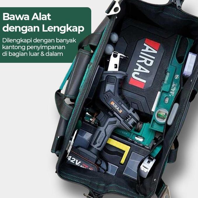 Tas Perkakas Storage Bag Waterproof Reflective Strips - A03369