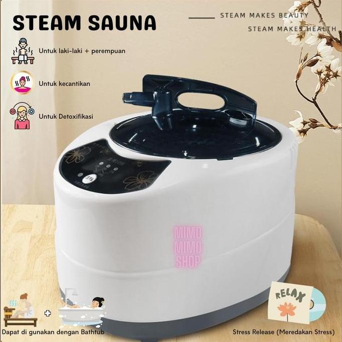 Fupp- Portable Steam Sauna Home Bath Spa Sauna | Alat Sauna Rumah Termurah