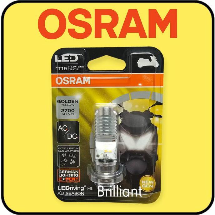 BEBAS ONGKIR - Bohlam Led Motor - OSRAM Original - T19