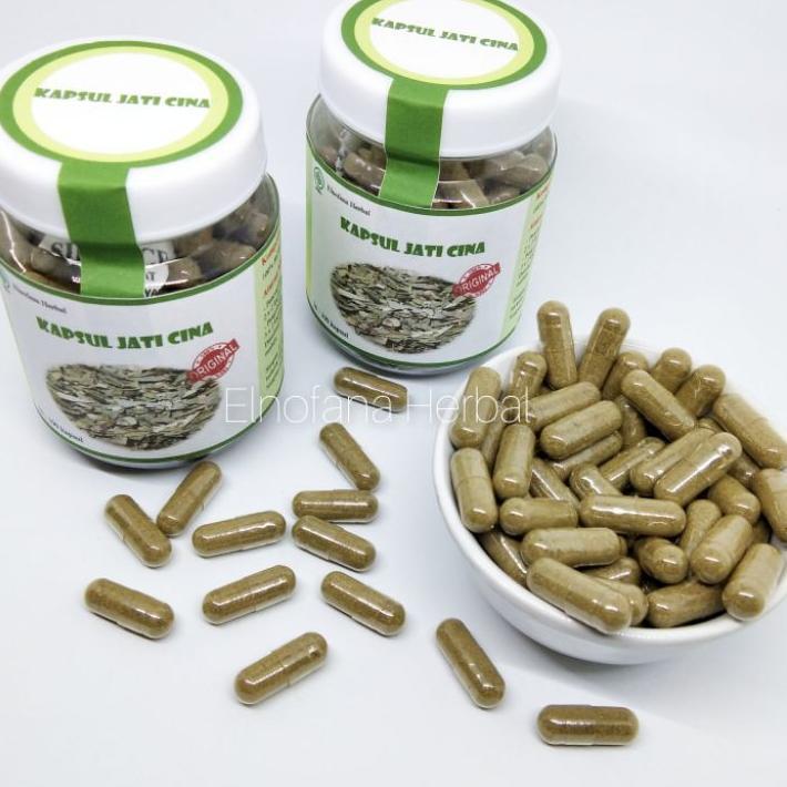Kapsul Daun Jati Cina (Daun Jati Cina 100% Original) Isi 100