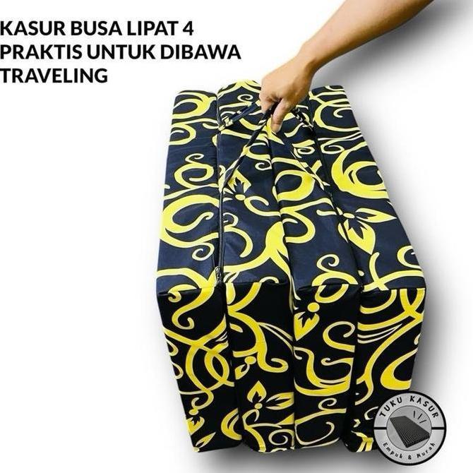 Tuku Kasur - PREMIUM KASUR BUSA LIPAT 4 tebal 10cm 70x180x10cm DEL