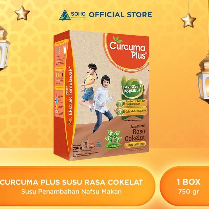Curcuma Plus Susu Bubuk Anak - Coklat 750gr