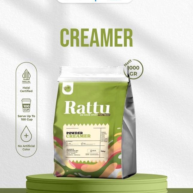 Creamer Bubuk Bubuk Krimer Rattu 1Kg Paket Mini Coffee Bundle Untuk Coffee Bubuk Creamer Bubuk Gula 