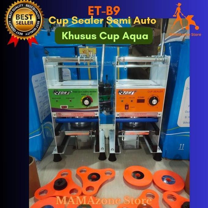 TERBARU|TERMURAH|BARU|PREMIUM|ORIGINAL|GARANSI|DISKON|PROMO ORINAL ETON MESIN CUP SEALER ET-B9 SEMI 