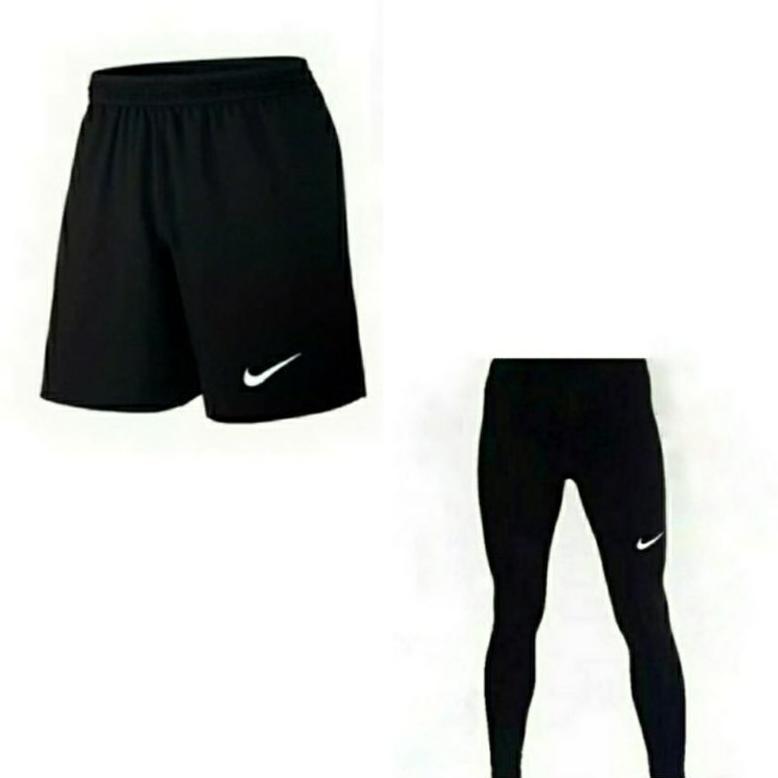 READY STOCK Full Set Baju Kaos Manset Baselayer Futsal Sepak Bola Pria Running 2026