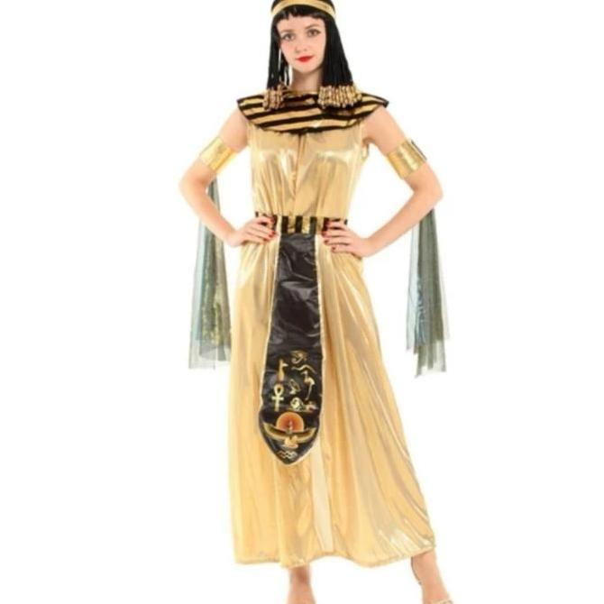 NEW KOSTUM MESIR DEWASA | EGYPT CLEOPATRA KOSTUM ADULT WOMEN | RATU MESIR ORI