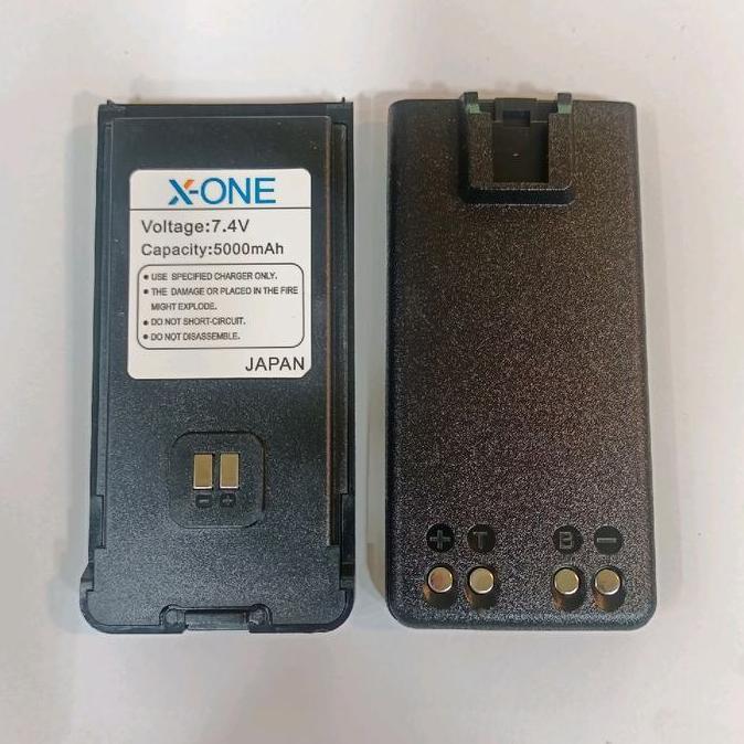 Murah X-One Baterai Ht Xone X2 Triband Waterproof 5000Mah Kapasitas 7.4V Tahan Air Untuk Perangkat H