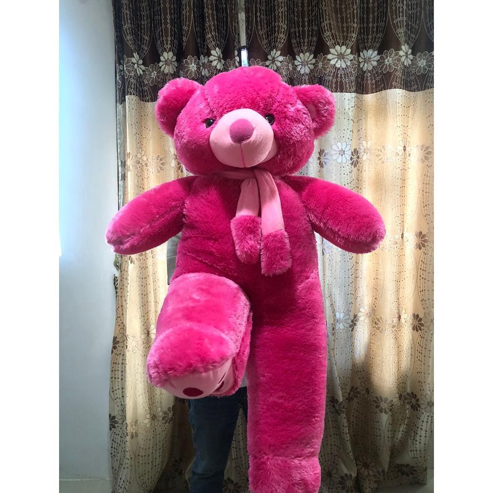 Bergaransi Boneka Teddy Bear Jumbo Ukuran 1 Meter Boneka Plupi Jumbo Boneka Beruang Jumbo