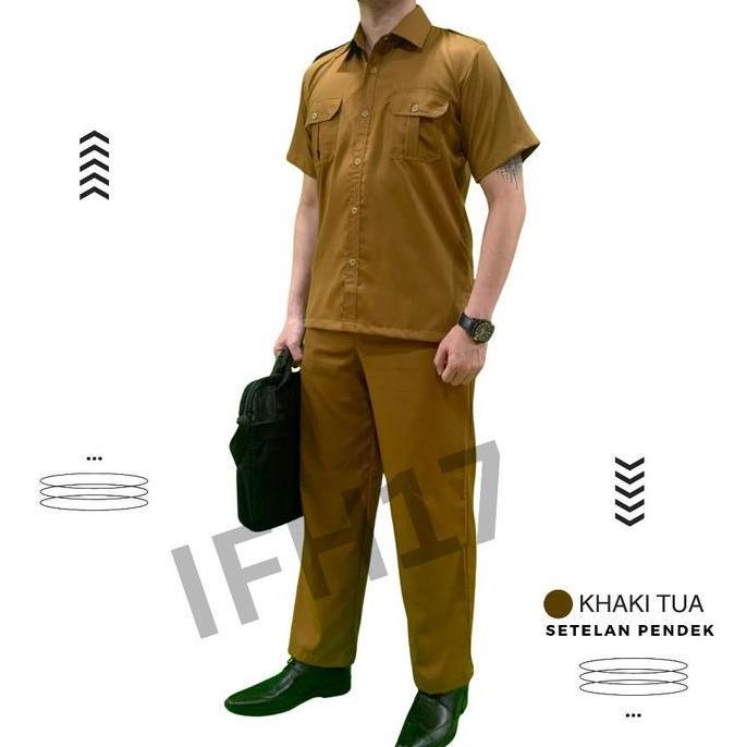 Termurah / Hot Sale Termurah Baju Pemda Murah, Seragam Pns Coklat, Seragam Asn Pria, Seragam Pdh Pri