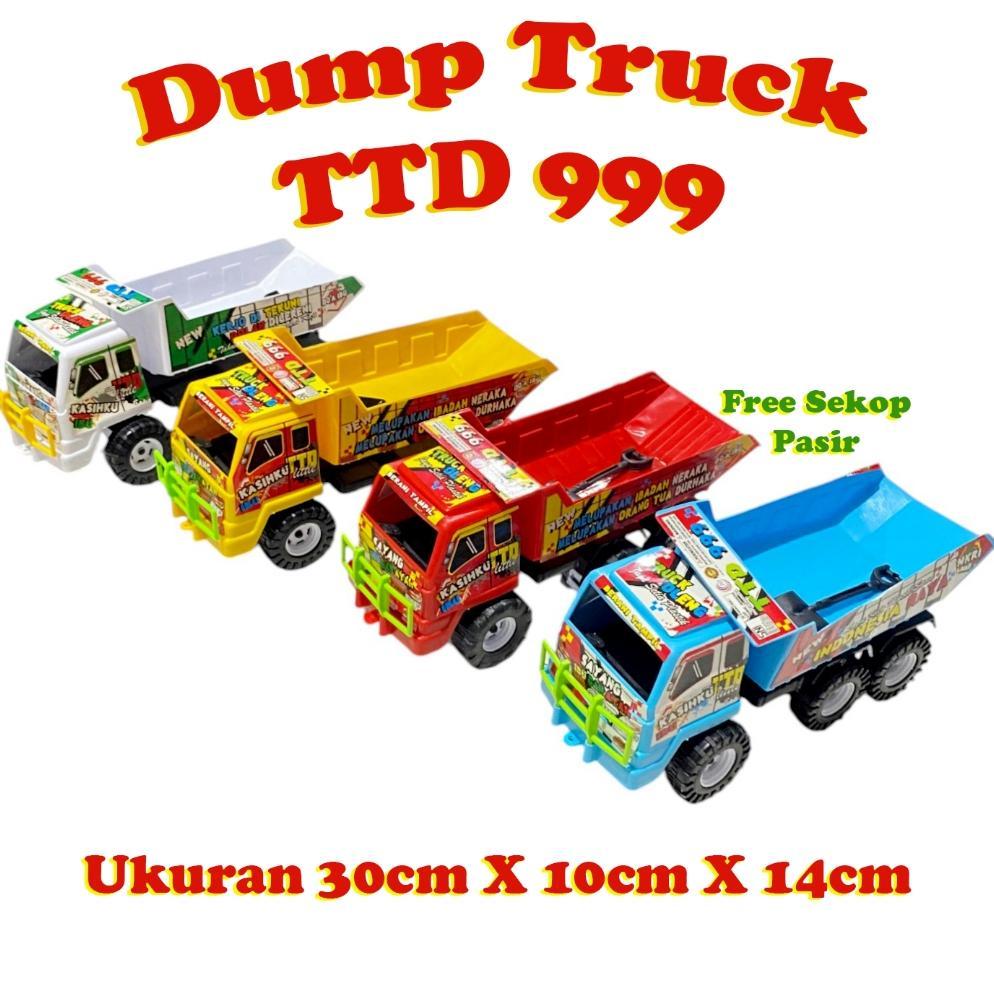 TERBARU Mainan Mobil Truk Pengangkut Pasir Mobil Truck TTD 999 / Mainan Truk Oleng TTD NEW / Dump Tr