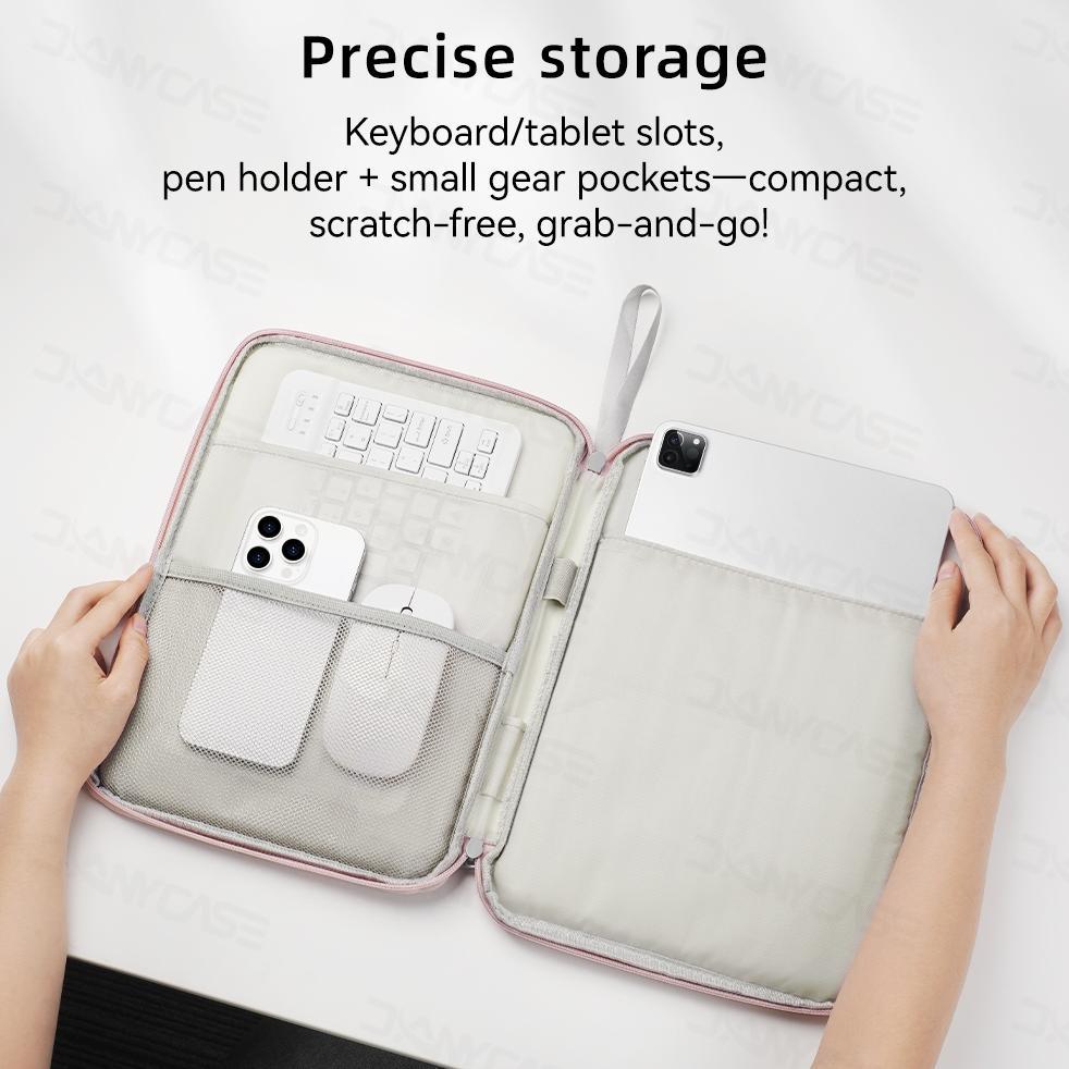 Promo Danycase Tas Serbaguna Tablet 9-13 Inci + Laptop - Samsung/Xiaomi/Ipad/Infinix Xpad 5 Lapis Or