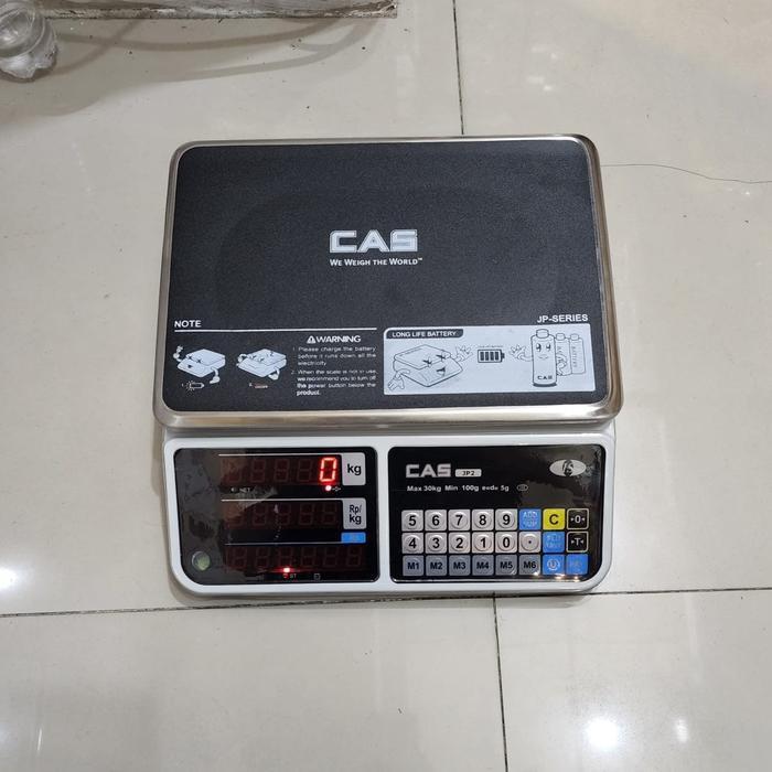 TIMBANGAN DIGITAL CAS JP-2 30KG / TIMBANGAN BUAH 30KG CAS JP2