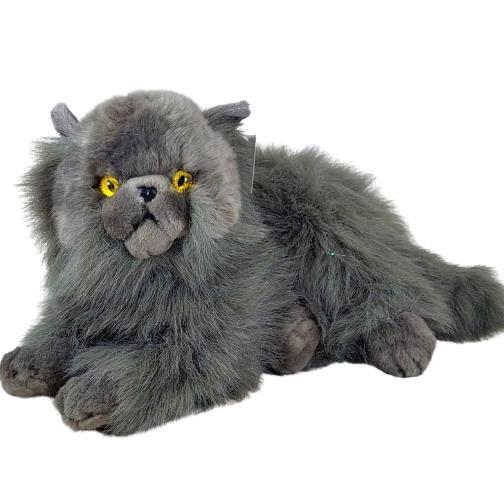 Bergaransi Boneka Binatang Kucing Angora Cute Unik  Ukuran M Cocok Untuk Hadiah Mainan Anak Anak