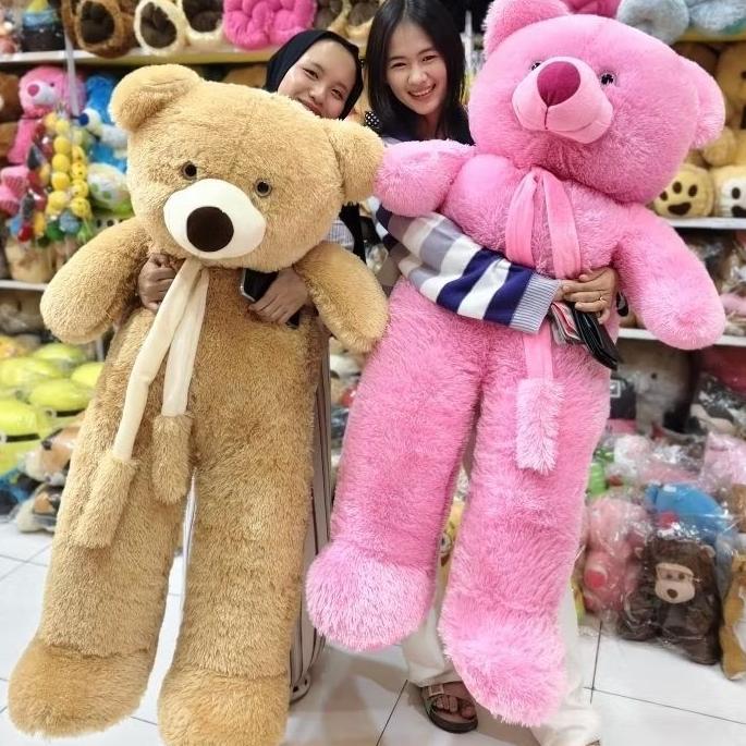 Gratong Boneka Teddy Bear Cosy Super Jumbo 1,3 Meter Soft Beruang Panda