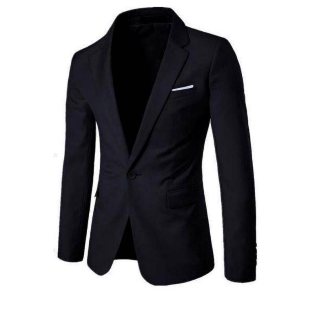 OFFICIAL SETELAN JAS PRIA/ setelan jas hitam list putih dan celana slimfit formal  stelan jas hitam 