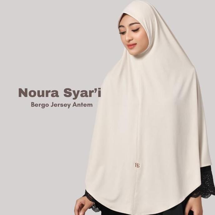 Raina Signature - Noura Jersey Bergo Instant Syar'i